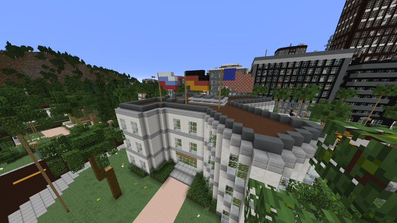 Illustration for article titled It's Fun To Explore the Minecraft Version of Los Angeles